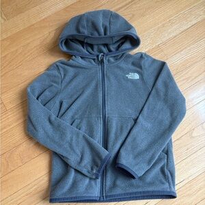 The North Face Kids Charcoal Fleece Hoodie